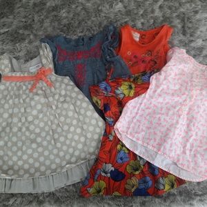 Girls set of 5 Bundle 18month